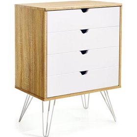 Συρταριέρα Γραφείου 60x40x80cm Καφέ / ΛευκόΚωδικός: 13857  Συρταριέρα Γραφείου 60x40x80cm Καφέ / ΛευκόΚωδικός: 13857