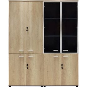 Ντουλάπα Γραφείου Lotus 160x41x200cm Φυσικό / ΑνθρακίΚωδικός: 200-000174  Ντουλάπα Γραφείου Lotus 160x41x200cm Φυσικό / ΑνθρακίΚωδικός: 200-000174