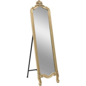 Inart Αντικέ Καθρέπτης Δαπέδου Μεταλλικός Χρυσός 46x5x167cm