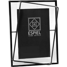 Espiel Κορνίζα Μεταλλική 15x20cm Μαύρο