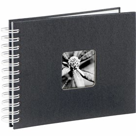HAMA Άλμπουμ Fine Art Μαύρο Σπιράλ 24x17cm