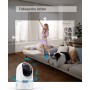 Eufy EufyCam Indoor Cam 2K Pan &amp Tilt IP Κάμερα Παρακολούθησης Wi-Fi Full HD+ με Αμφίδρομη Επικοινωνία T8410322