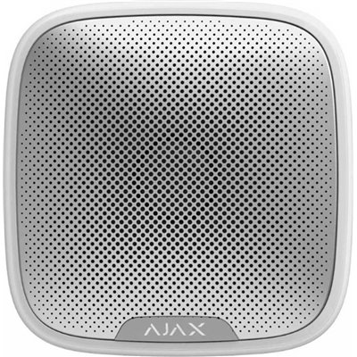 Ajax Systems Street Siren Σειρήνα Συστημάτων Συναγερμού White