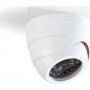 Nedis Ψεύτικη Κάμερα Παρακολούθησης Τύπου Dome Λευκή DUMCD30WT