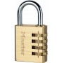 Master Lock 604EURD Λουκέτο Πέταλο Συνδυασμού 40mm 604040112