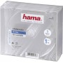 HAMA CD Box για 1 Δίσκο σε Διάφανο Χρώμα 5τμχ