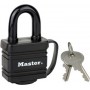 Master Lock 9140EURD Λουκέτο Πέταλο με Κλειδί 40mm με Θερμοπλαστικό Κάλυμμα 780400112