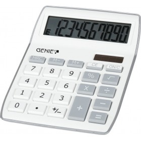 Genie Αριθμομηχανή 840 10 Ψηφίων σε Λευκό ΧρώμαΚωδικός: 840S 