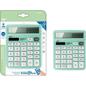 Madrid Papel Αριθμομηχανή PE028 12 Ψηφίων σε Πράσινο ΧρώμαΚωδικός: PE028-4  Madrid Papel Αριθμομηχανή PE028 12 Ψηφίων σε Πράσινο ΧρώμαΚωδικός: PE028-4