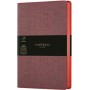 Castelli Σημειωματάριο Harris Ριγέ με Λάστιχο A6 Maple 13x21cm