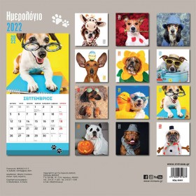 Μίνωας Μηνιαίο Επιτοίχιο 2022 Σκυλάκια Μίνωας Μηνιαίο Επιτοίχιο 2022 Σκυλάκια