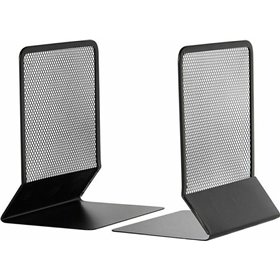 Βιβλιοστάτης Μεταλλικός Μαύρος