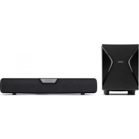 Edifier G7000 RGB Ασύρματα Ηχεία Υπολογιστή 2.1 με RGB Φωτισμό και Bluetooth Ισχύος 86W σε Μαύρο Χρώμα