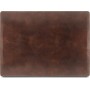 Tuscany Leather Σουμέν Μονό Δερμάτινο TL141892 Dark Brown 55x40cm