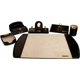 Spadi Σετ Γραφείου με Σουμέν Σετ Γραφείου Δερμάτινο 7τμχ