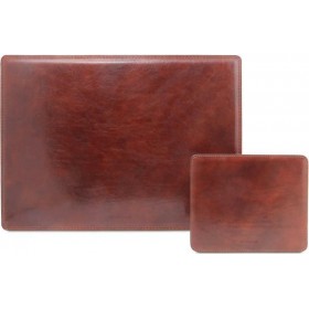 Tuscany Leather Σετ Γραφείου με Σουμέν 2τμχ