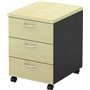 Συρταριέρα Γραφείου 40x48x56cm Dark Grey / BeechΚωδικός: ΕΟ994 