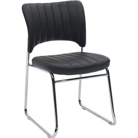 Καρέκλα Evelia 44x51x81cm ΜαύρηΚωδικός: 004-000008 