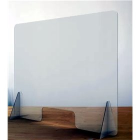 Προστατευτικό Plexiglass γκισέ και ταμείων 65x50cm