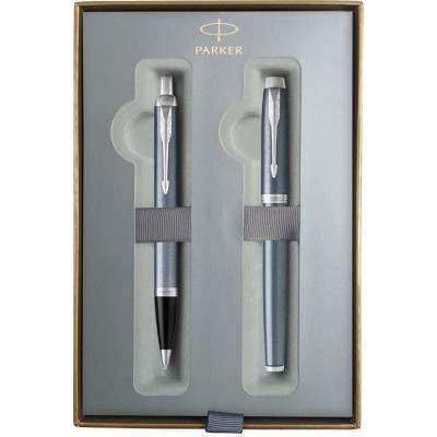 Parker I.M. Σετ Στυλό Blue Grey CT