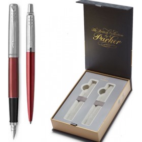 Parker Jotter Σετ Στυλό με Πένα Kensington Red CT Parker Jotter Σετ Στυλό με Πένα Kensington Red CT