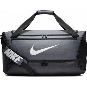 Nike Brasilia Unisex Τσάντα Ώμου για Γυμναστήριο ΓκριΚωδικός: BA5955-026  Nike Brasilia Unisex Τσάντα Ώμου για Γυμναστήριο ΓκριΚωδικός: BA5955-026