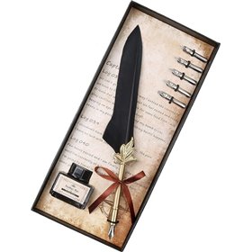 Πένα Γραφής Φτερό με 5 Ανταλλακτικές Μύτες