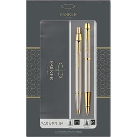 Parker IM Duo Σετ Στυλό Brushed Metal GT Parker IM Duo Σετ Στυλό Brushed Metal GT