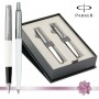 Parker Jotter Σετ Στυλό με Πένα White CT