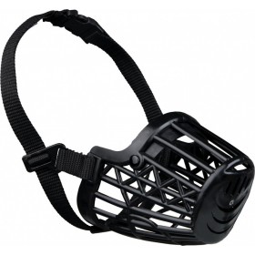 Trixie Φίμωτρο Σκύλου Πλαστικό Μαύρο Medium 22cm