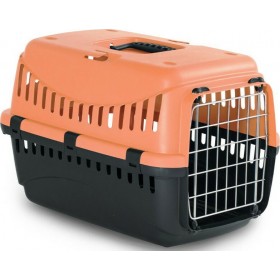 Pet Camelot Gipsy Κλουβί Μεταφοράς Πορτοκαλί No3 58x38x38εκ. Pet Camelot Gipsy Κλουβί Μεταφοράς Πορτοκαλί No3 58x38x38εκ.