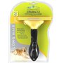 FURminator deShedding Tool Βούρτσα για Μακρύτριχους Σκύλους Μεγάλου Μεγέθους Κίτρινη