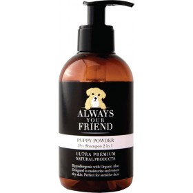 Always Your Friend Powder Σαμπουάν με Μαλακτικό για Κουτάβια Pet 2 in1 250ml Always Your Friend Powder Σαμπουάν με Μαλακτικό για Κουτάβια Pet 2 in1 250ml
