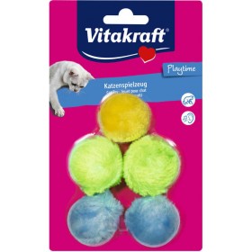 Vitakraft Playtime Χνουδωτά Μπαλάκια Με Κουδούνι 5τμχ Vitakraft Playtime Χνουδωτά Μπαλάκια Με Κουδούνι 5τμχ