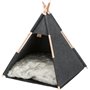 Trixie Tipi Φωλιά Γάτας σε Γκρι χρώμα 55x55x65cm