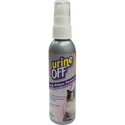 Urine Off Urine Off Cat &amp Kitten Hard Surface Καθαριστικό Spray Λεκέδων για Γάτες 118ml