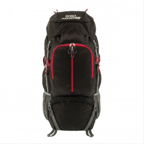 Polo Voyager 65+ 9-02-054-02 Ορειβατικό Σακίδιο 65lt Μαύρο/Κόκκινο