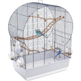 Imac Andorra Κλουβί Πτηνών Γαλάζιο 61x38x76cm