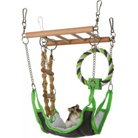 Trixie Κρεμαστή Γέφυρα με Κούνια 17x15x22εκ. Trixie Κρεμαστή Γέφυρα με Κούνια 17x15x22εκ.