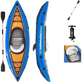 Bestway Hydro Force 65115 Φουσκωτό Kayak Θαλάσσης 1 Ατόμου Μπλε Bestway Hydro Force 65115 Φουσκωτό Kayak Θαλάσσης 1 Ατόμου Μπλε
