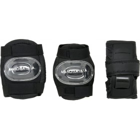 Αθλοπαιδιά 003.1047 Παιδικό Σετ Προστατευτικών για Rollers Μαύρο