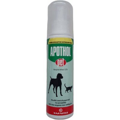 Tafarm Apothol Pet Spray Απωθητικό Σκύλου &amp Γάτας 125ml