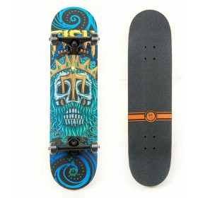 Fish Skateboards Poseidon 8" Complete Shortboard Πολύχρωμο