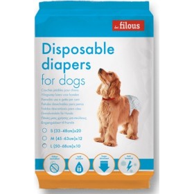 Les Filous Πάνα Βρακάκι Σκύλου Small 33-48εκ. 20τμχ