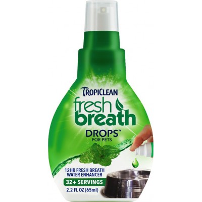 Tropiclean Fresh Breath Drops 65ml