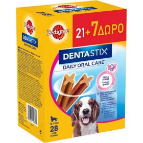 Pedigree Dentastix Medium (10-25kg) 21τμχ+Δώρο 7τμχ 720gr Pedigree Dentastix Medium (10-25kg) 21τμχ+Δώρο 7τμχ 720gr