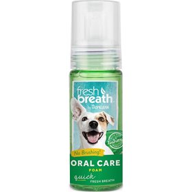 Tropiclean Fresh Breath Oral Care Foam 133ml Tropiclean Fresh Breath Oral Care Foam 133ml