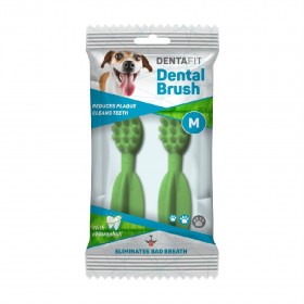 Pet Camelot Dental Brush Οδοντόβουρτσα Σκύλου Medium με Χλωροφύλλη 2τμχ Pet Camelot Dental Brush Οδοντόβουρτσα Σκύλου Medium με Χλωροφύλλη 2τμχ