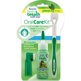Tropiclean Fresh Breath Oral Care Kit Για Μεσαίες & Μεγαλόσωμες Φυλές Tropiclean Fresh Breath Oral Care Kit Για Μεσαίες & Μεγαλόσωμες Φυλές
