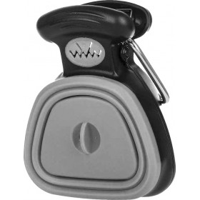 ANM-0007 Δοχείο Συλλογής Περιττωμάτων με Σακούλες για Κατοικίδια Γκρι